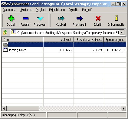 virus in vsebina settings trojanski konj