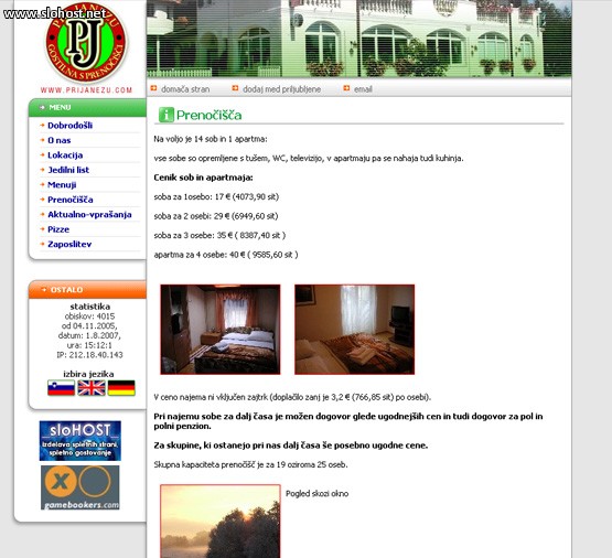 gostilna apartmaji prenocisca pri janezu gostilna apartmaji prenocisca pri janezu