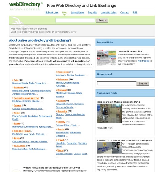 web directory template and website web directory template and website