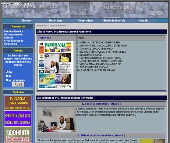 panorama studentski servis impos slohost panorama studentski servis impos slohost