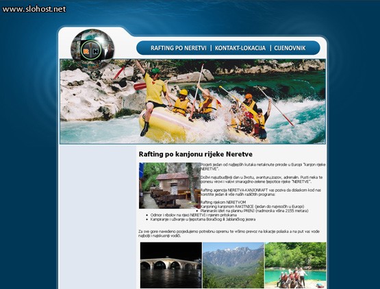 rafting-po-neretvi-izdelana-spletna-stran