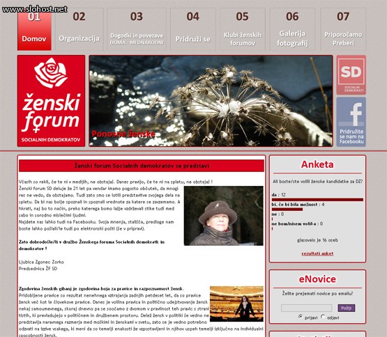 izdelana spletna stran zenski-forum izdelana spletna stran zenski-forum